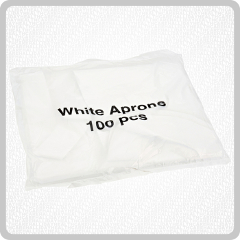 Deluxe White Aprons Flat Pack 10x100 Deluxe White Aprons Flat Pack 10x100