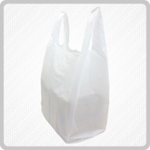 White Carrier Bags 1x2000