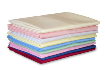 Polycotton Single Fitted Sheet - Peach