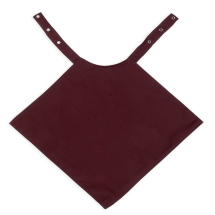 Napkin Style Dignified Clothing Protector Maroon