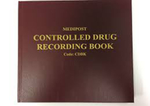 Controlled Drugs Record Book - Hardback