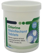 Chlorine Disinfectant Tablets 1X200