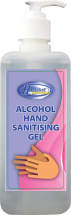 Halliday's Hand Sanitising Gel 75% 1x500ml