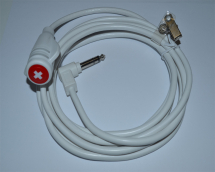Push Button Call Lead 3 Metres - Stereo