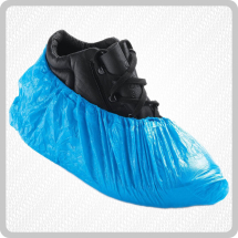 Disposable Anti-Static Blue Overshoes 14inch 1x100