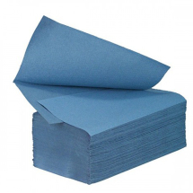 Blue Interfold Hand Towel 1ply 1x3600