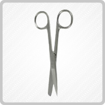 5inch Stainless Steel Dressing Scissors Blunt/Sharp