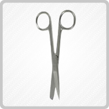 5inch Stainless Steel Dressing Scissors Blunt/Sharp 5inch Stainless Steel Dressing Scissors Blunt/Sharp