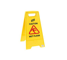 Folding Wet Floor Sign