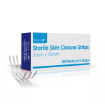 Wound Closure Strips 3mm x 75mm 1x50 Wound Closure Strips 3mm x 75mm 1x50