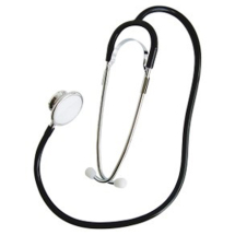 Black Dual Head Stethoscope - Universal