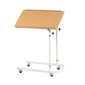 Overbed Table with Castors - Height Adjustable Overbed Table with Castors - Height Adjustable