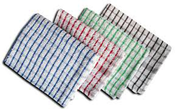 Tea Towels Assorted Colours 1x10
