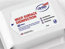 Clinitex Target Multi-Surface Disinfection Wipes 1x100
