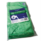 Microfibre Cloths - Green 1x10