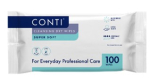 Conti® Supersoft Patient Dry Wipes 30x28cm 16x100