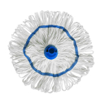 Hygiene Mop Head Blue - Screw Fit