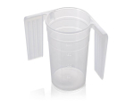 Plastic Beaker Feeder Cup With Handles - 250ml