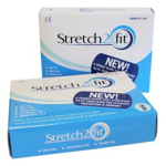 Stretch-2-Fit Blue Gloves - Small (10x200)