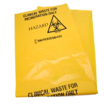 Yellow Clinical Waste Bags - 8x25