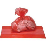 Red Soluble Strip Laundry Bags 4x50