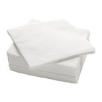 White Paper Napkins 2 Ply 33cm 10x200