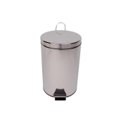 12 Litre Stainless Steel Pedal Bin