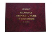 Record of Visitors Book
