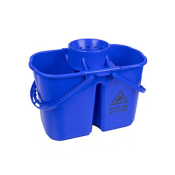Blue Double Bucket with Wringer
