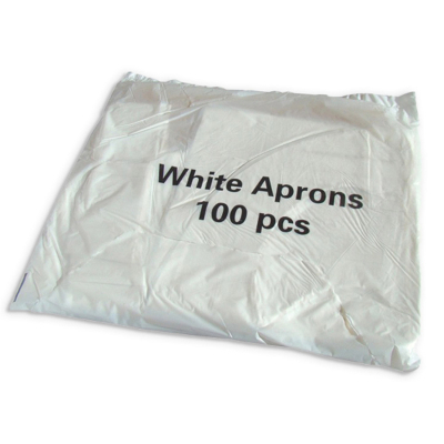 Standard White Aprons Flat Pack 10x100