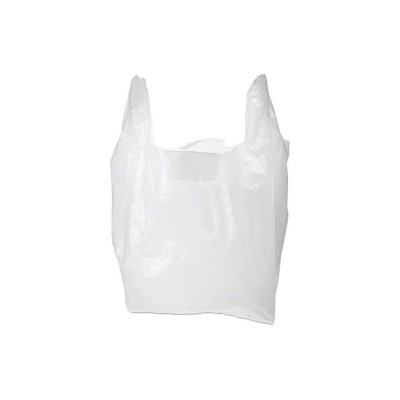 White Carrier Bags 1x2000