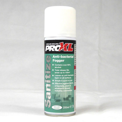Anti-Bacterial Fogger Room Sanitiser Aerosol 1x200ml