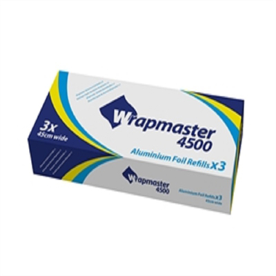 Wrapmaster 4500 Foil Refill 18Inch / 45cm x 90m 1x3