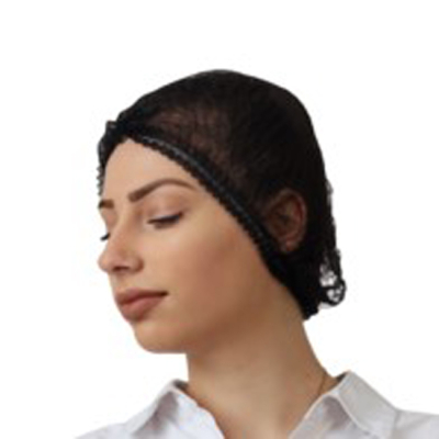 Unisex Hair Net Black 1x100