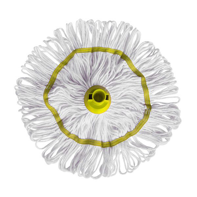 Hygiene Mop Head Yellow - Screw Fit