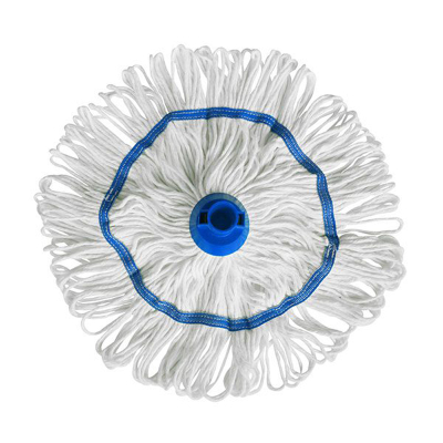 Hygiene Mop Head Blue - Screw Fit