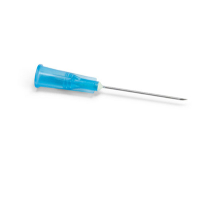 Hypodermic Needle Blue 23gx1Inch 1x100