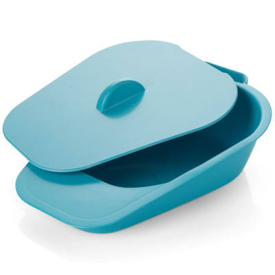 Plastic Female Slipper Urinal Pan With Lid