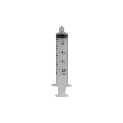 20ml Luer Lock Tip Syringes 1x50